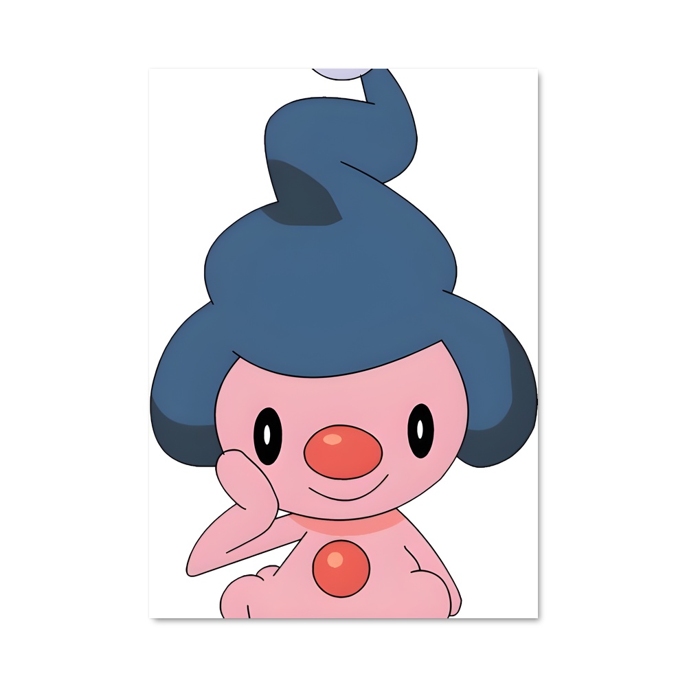 Poster La Petite Mime – affiche Pokemon